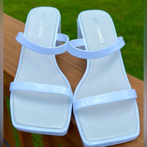 Jeffrey Campbell Jam Heeled Sandals;Size:8 - Picture 1 of 8